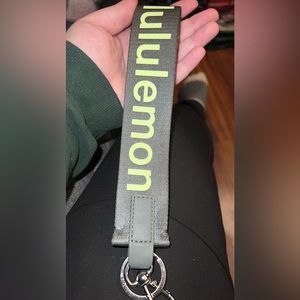 Lululemon never lost keychain